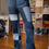 Thumbnail: Denim Patchwork Bell Bottoms