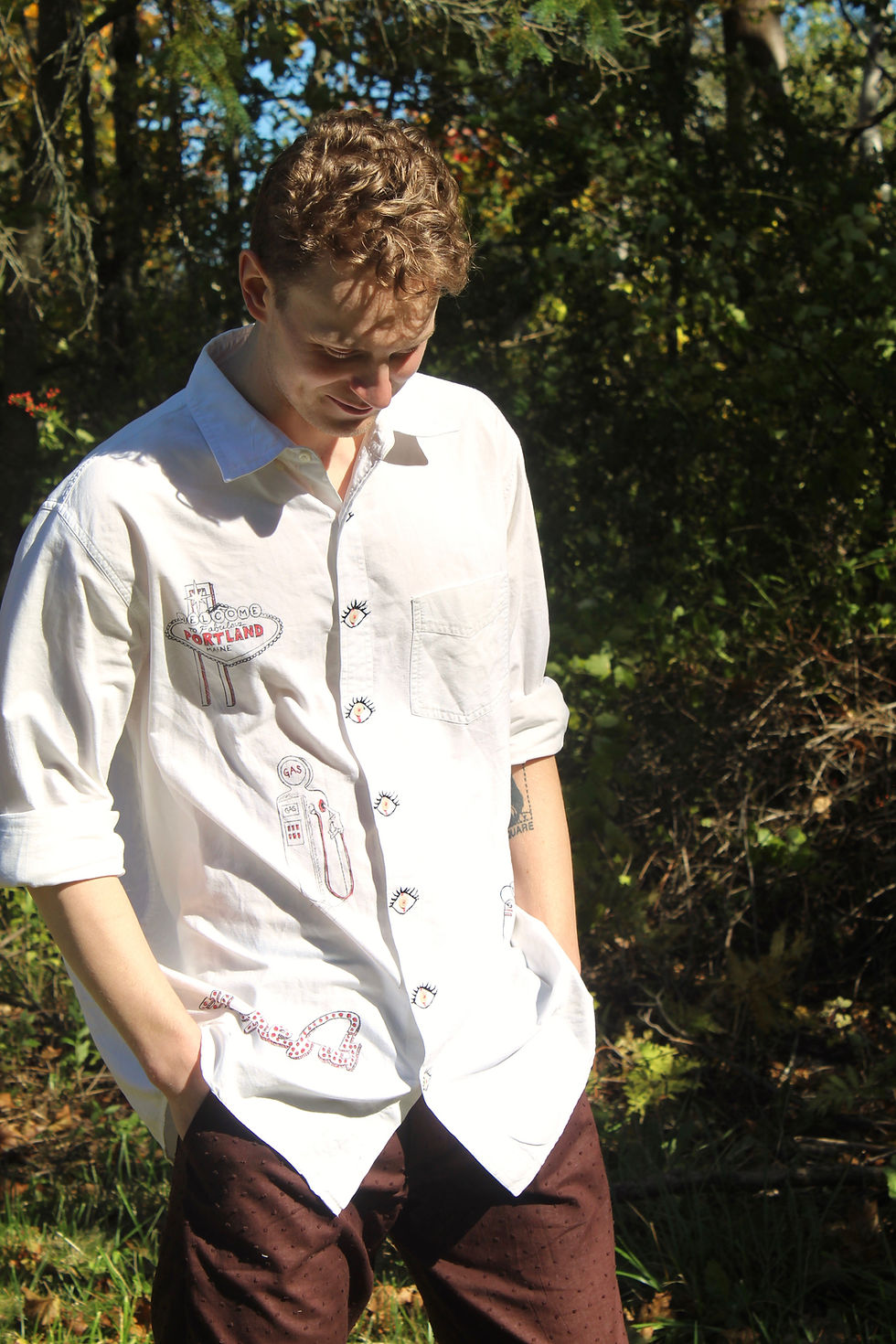 Thumbnail: Portland Scenery Button Up