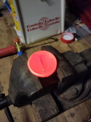 Soudure de l'attachge