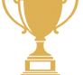 vector art of a traditional trophy with
