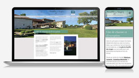 Site web responsive LE SOUFFLE DES ANGES