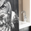 Thumbnail: Free Shipping Owl Shower Curtain, Rustic Feel Decor,  Woodland Bathroom, Nature Lover Gift