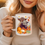 Thumbnail: Highland Cows & Pumpkin White Ceramic Coffee Mug