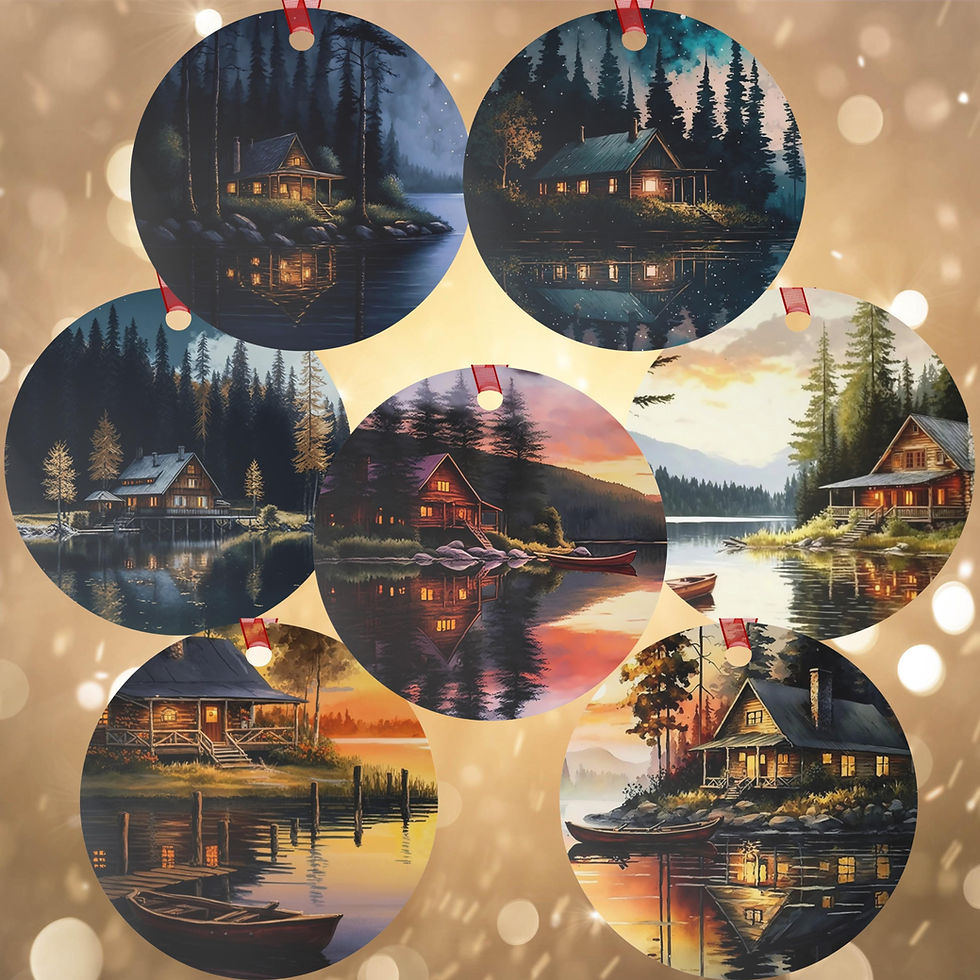 Thumbnail: Christmas tree or country home decor, anywhere  you want a little touch of cozy. Lightweight