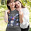 Thumbnail: Gnomes for mom T-shirt shown in Asphalt features a Mother & Daughter outdoors.