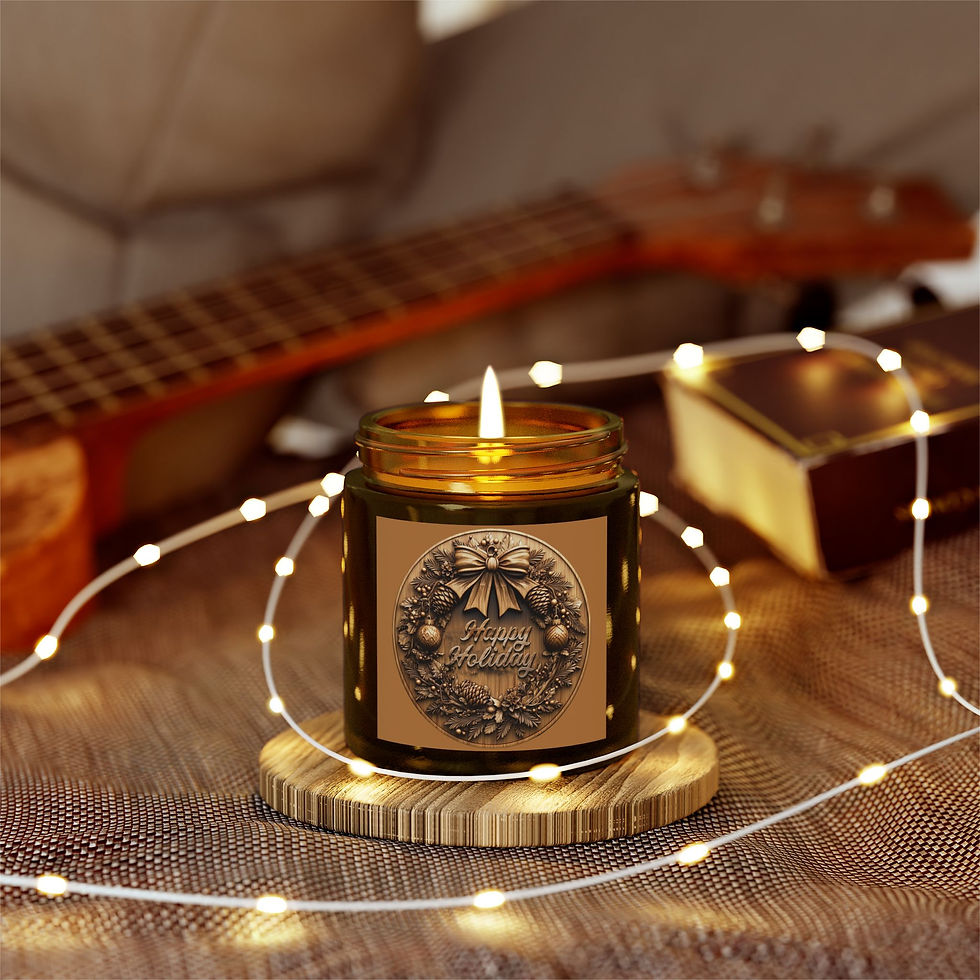Thumbnail: Free Shipping Scented Holiday Candles Coconut Apricot Wax Candle Gift  Seasonal Aromatherapy