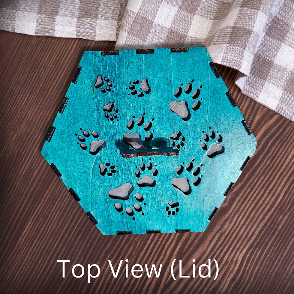 Thumbnail: Dog Paw Tealight Lantern