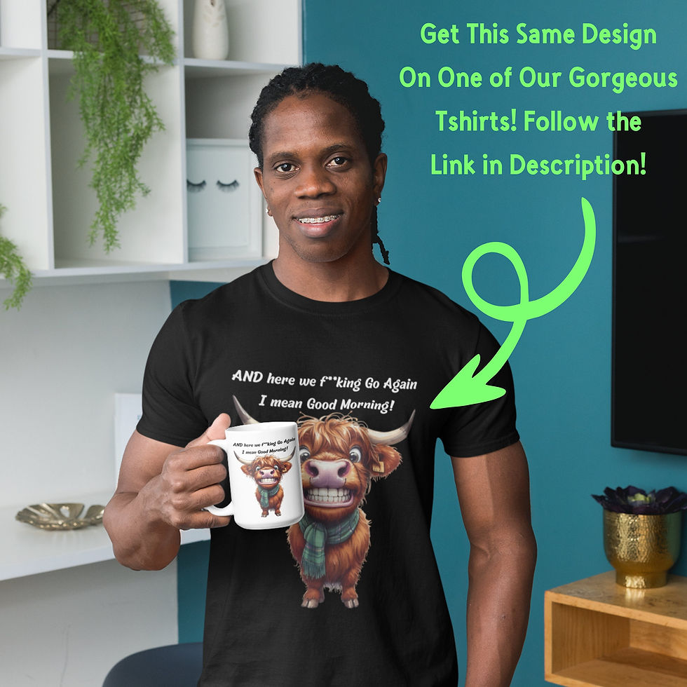Thumbnail: Here we f**king go again white Ceramic Mug
