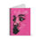 Thumbnail: Pink "Distorted" Lined Notebook