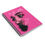 Thumbnail: Pink "Distorted" Lined Notebook