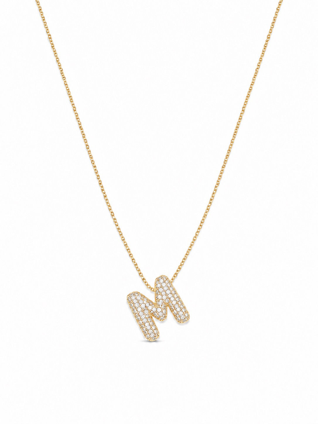 Bubble Letter Necklace