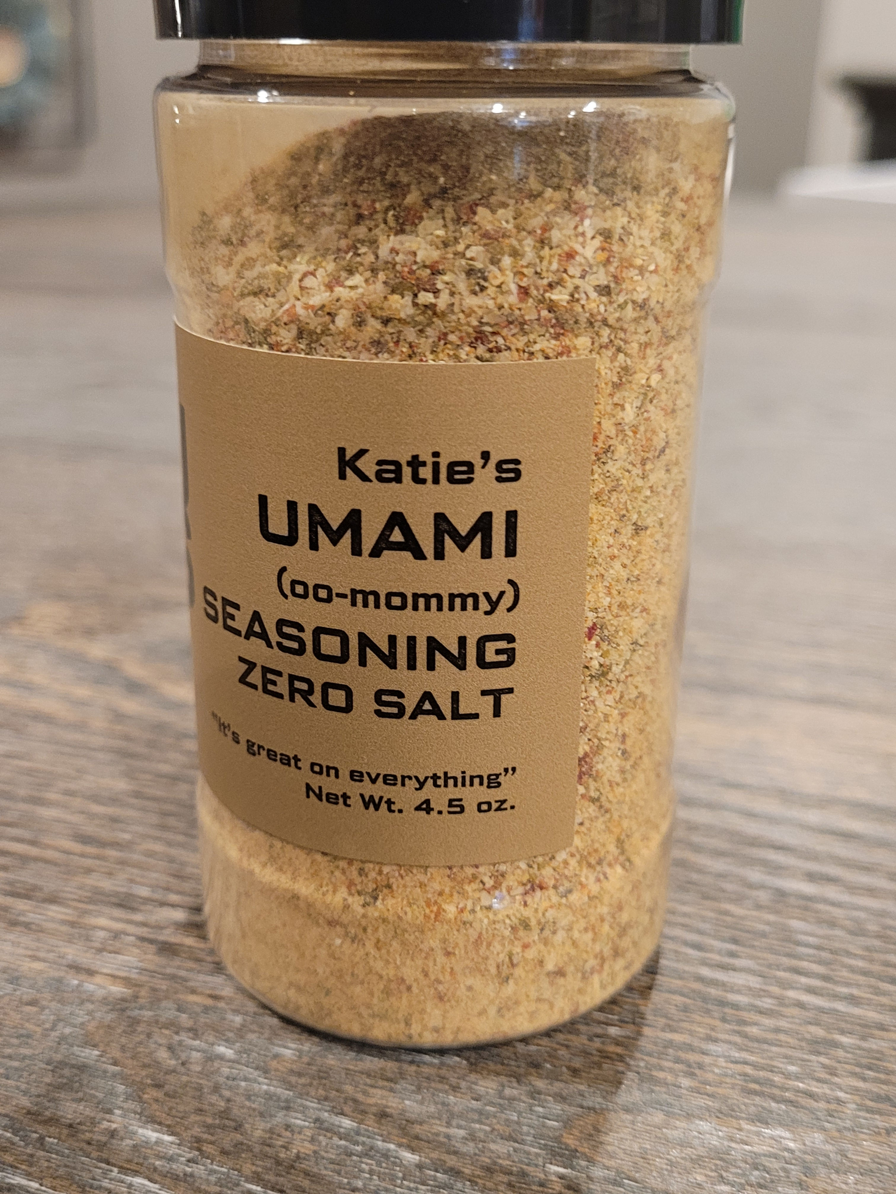 Katie's Umami Seasoning Zero Salt (4.5 oz)