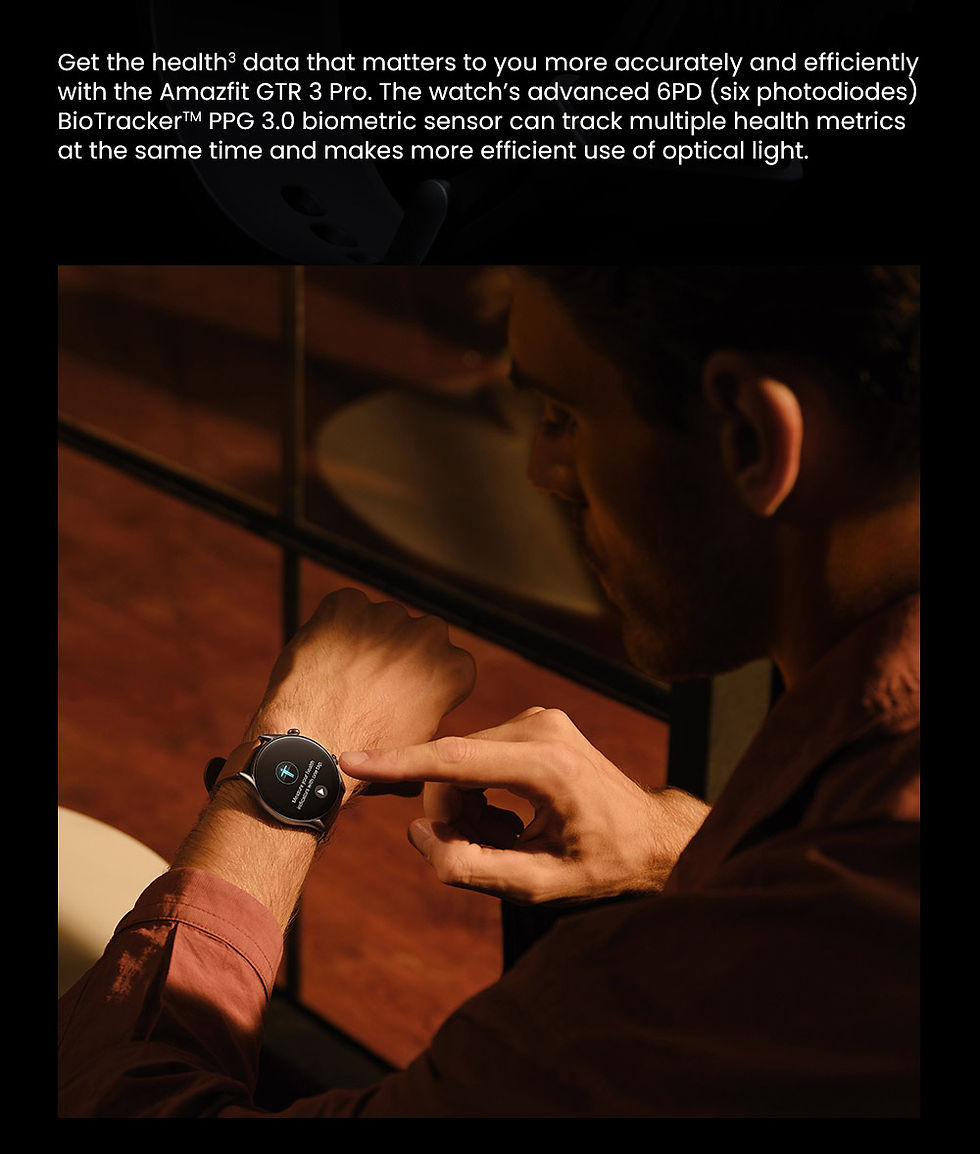 Thumbnail: Amazfit GTR 3 Pro Smartwatch