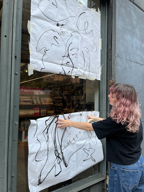top london fashion illustrator