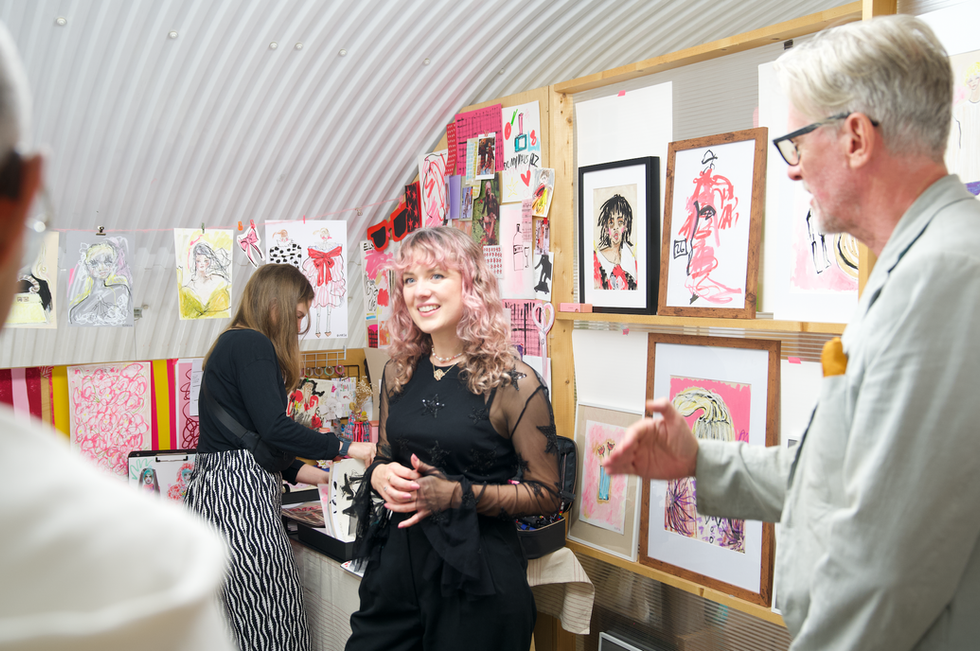 top london fashion illustrator