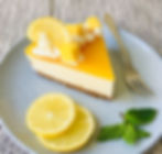 Mango citroen cheesecake