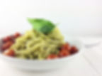 Avocado pesto pasta
