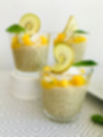 Tropische chiazaadpudding