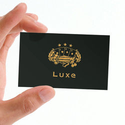 LUXE様ロゴ&名刺デザイン