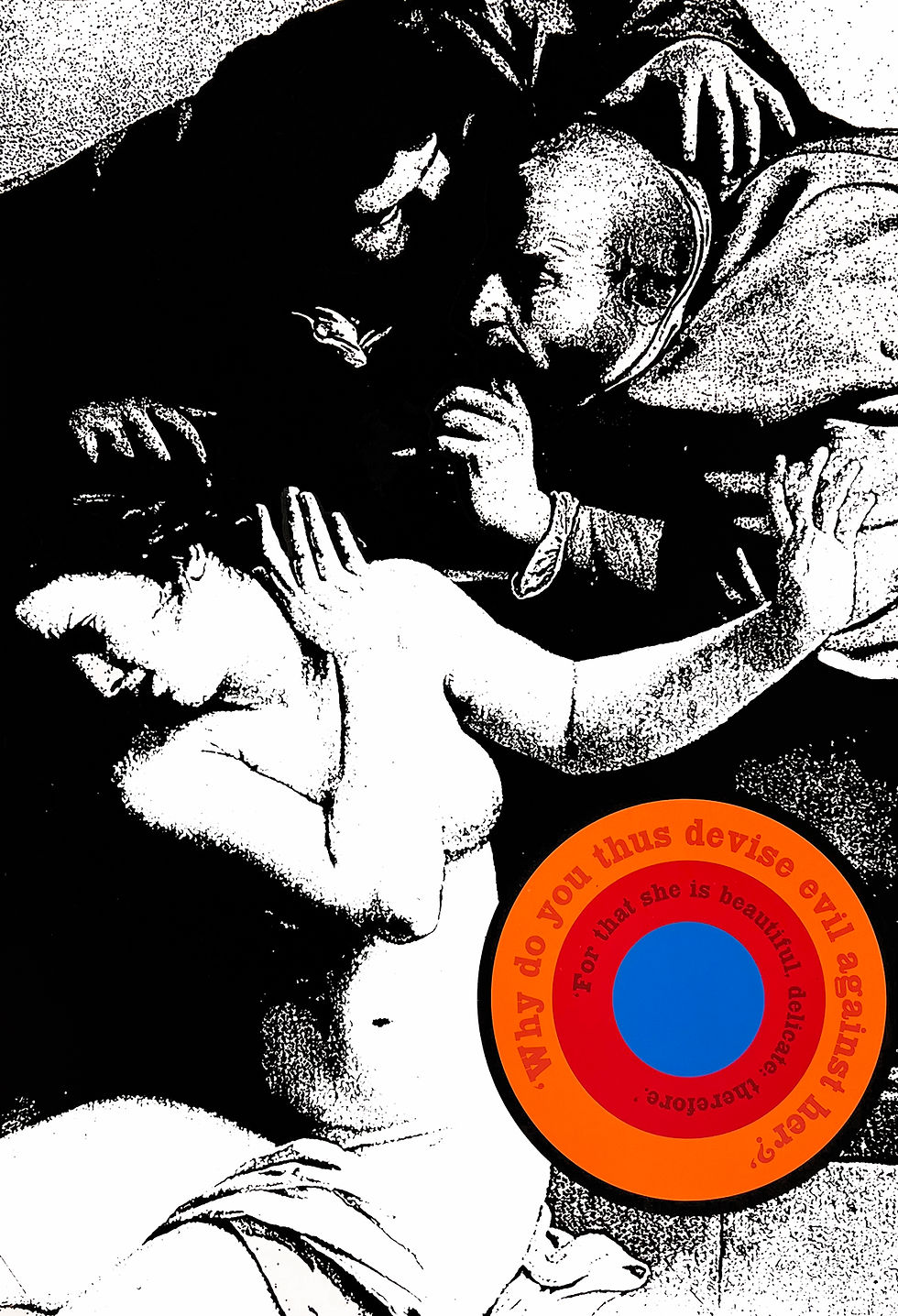 'Susanna', screenprint, 44 x 30 inches.