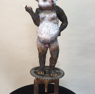 Korbel,Debbie_Blowin' Smoke Up Your_Resin, Mixed Media_31 H x  12 W x12 D_.jpeg
