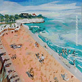 Broadstairs sunny day- by Pat Wallace dim21x29.7