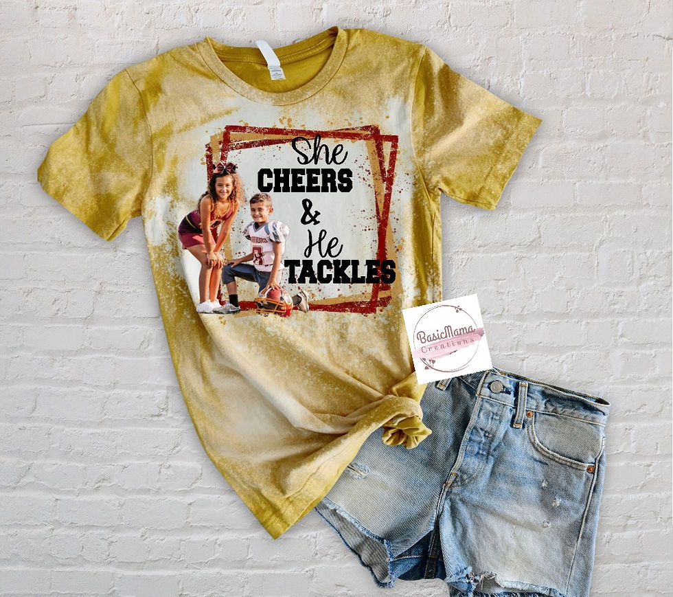 Thumbnail: She CHEERS & He TACKLES