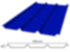 Cubierta de Aluzinc CM4T