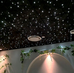 Starry ceiling installation at Gangnam Station dermatology clinic