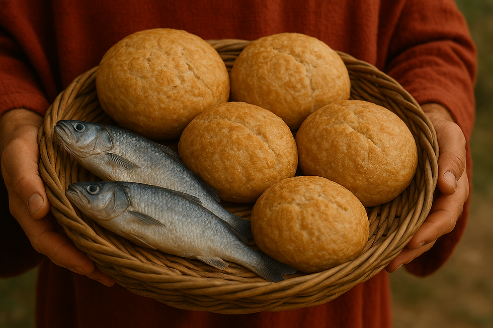 The Miracle of Multiplication-Loaves Fishes and changed lives