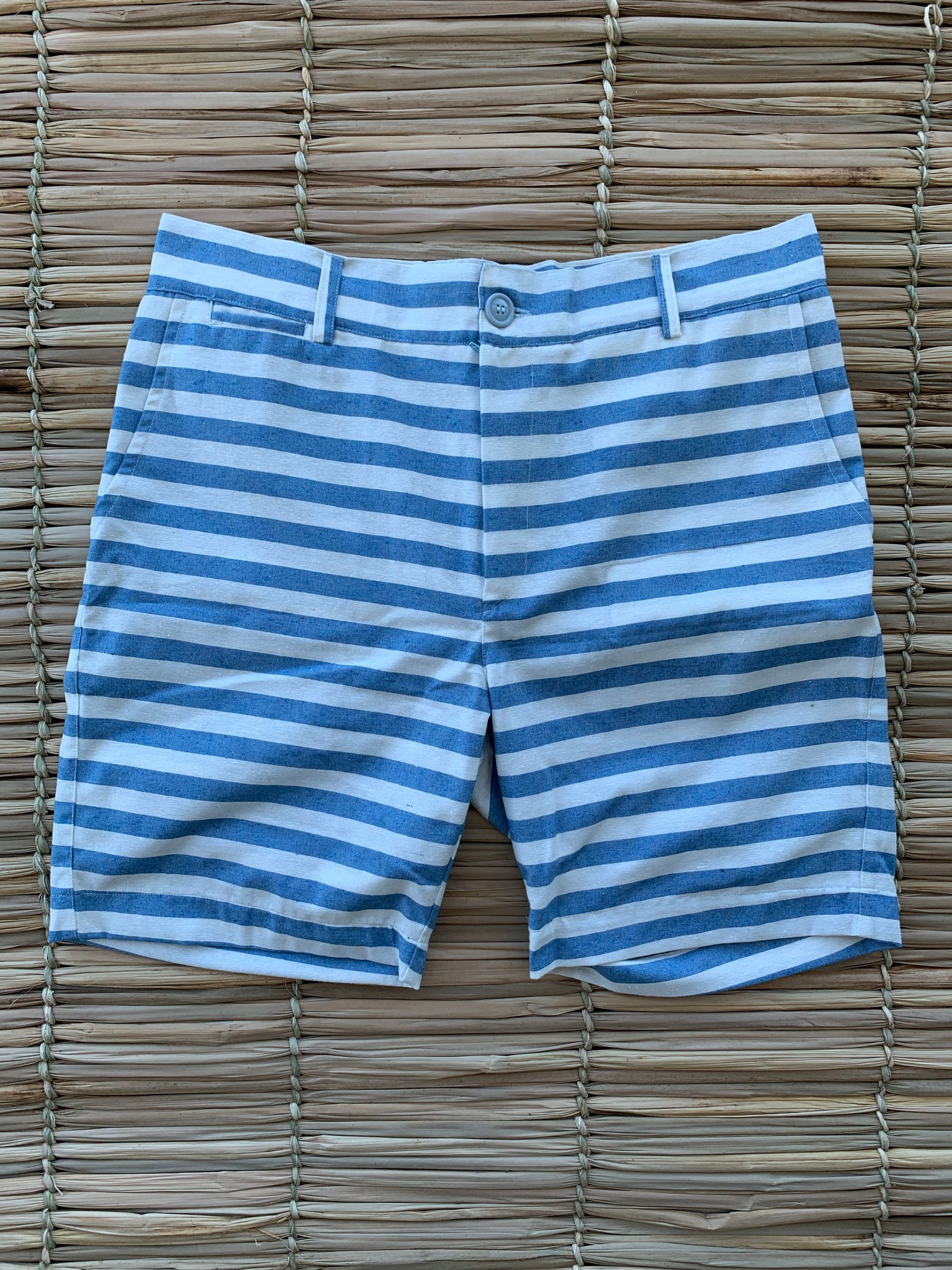 Bermuda Recycle Azul Claro