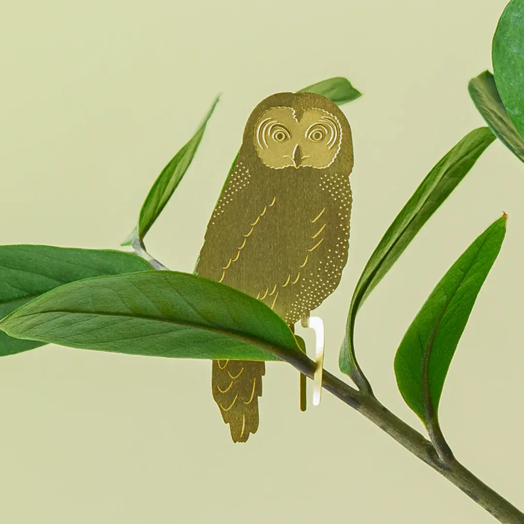 Figuras decorativas para plantas, Owl - Another Studio
