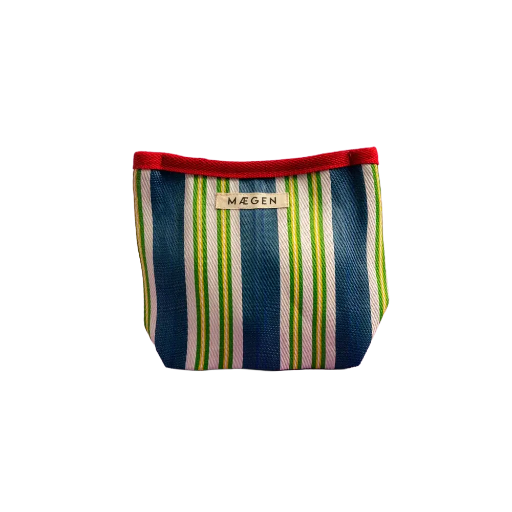 Estuche de rayas, Rojo, azul, verde - Maegen