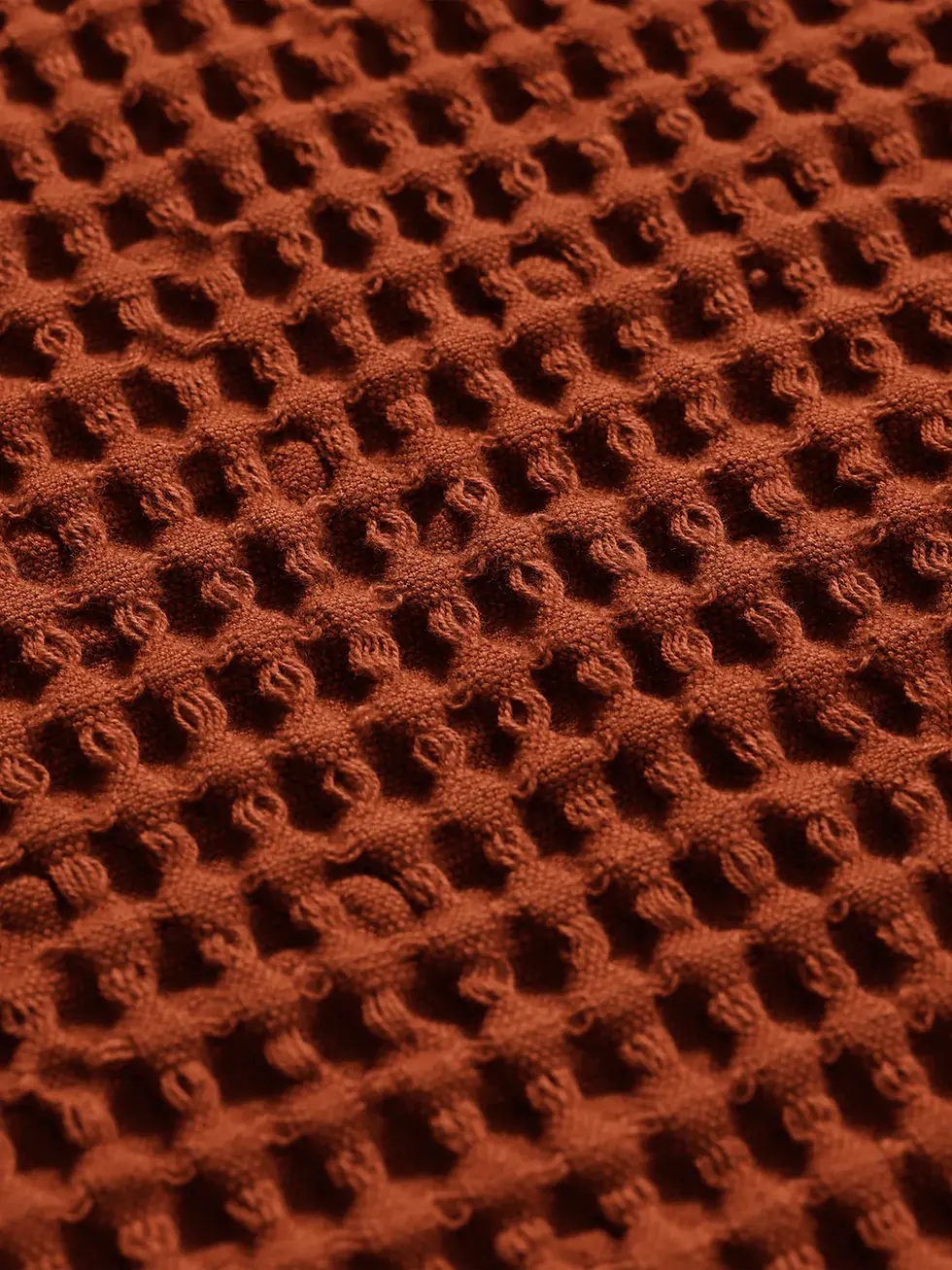 Miniatura: Toalla de manos orgánica, arcilla marrón - Ferm Living