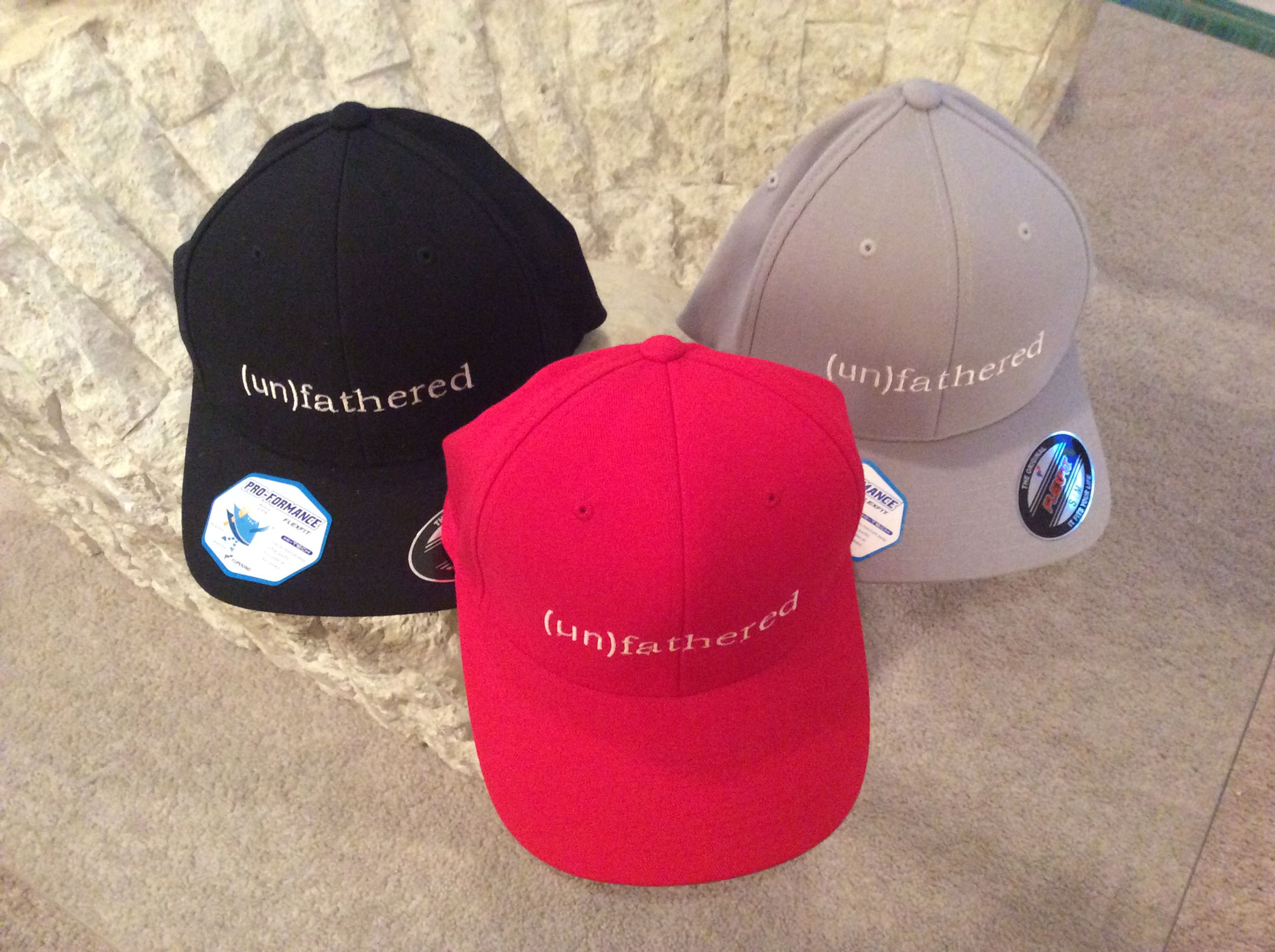 (un)fathered baseball hats