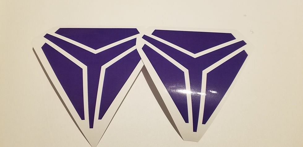 Thumbnail: Polaris  slingshot  sticker different colors 