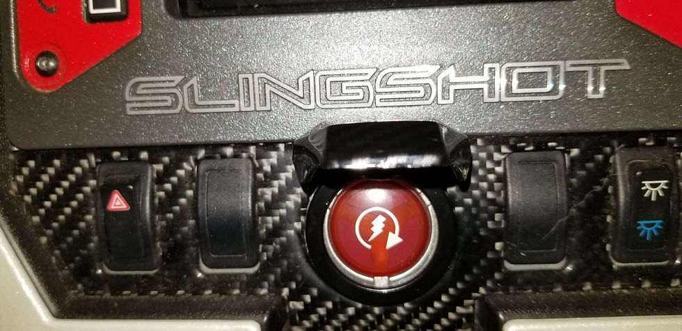 Thumbnail: Polaris slingshot push start button cover Lamborghini style 
