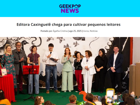Editora Caxinguelê chega para cultivar pequenos leitores