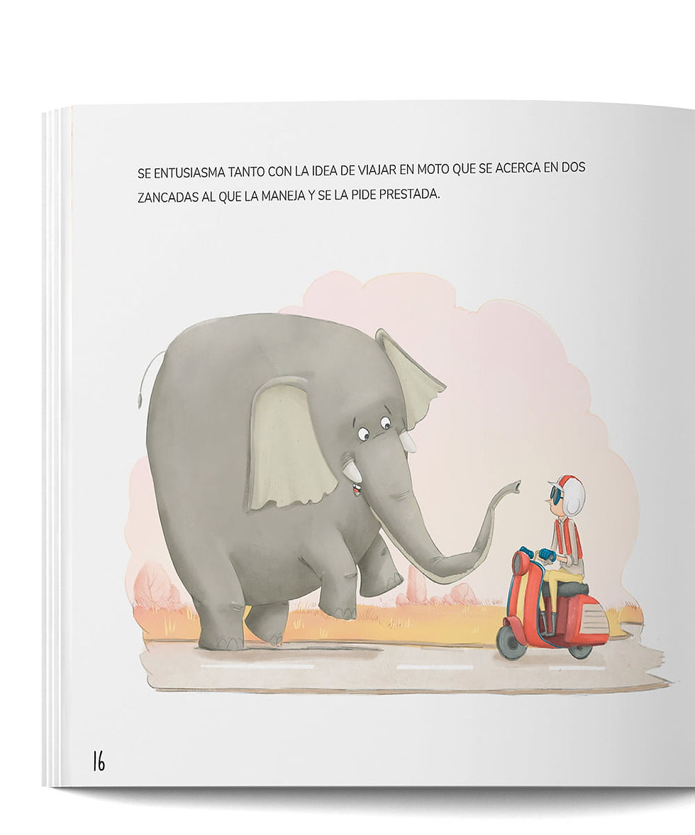 Miniatura: El elefante y el mar