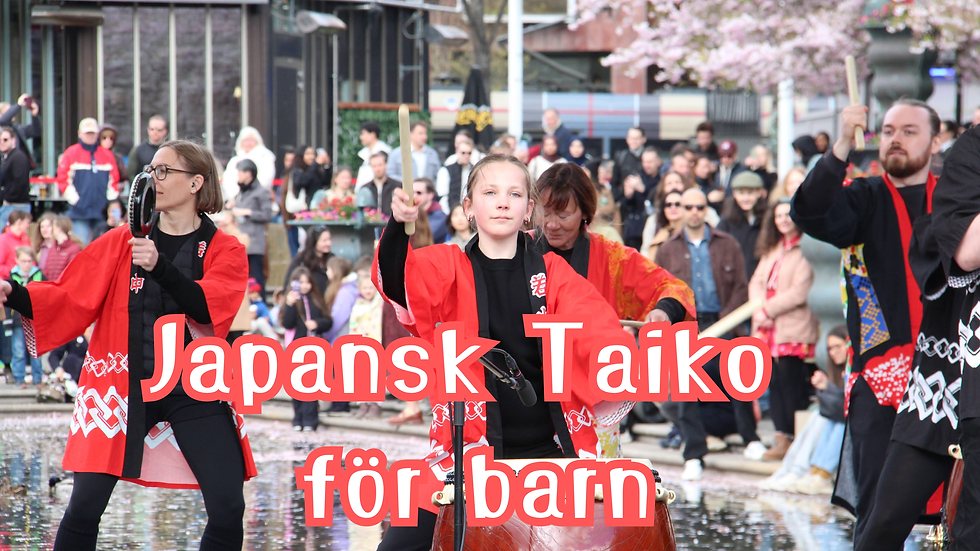 Taiko for Kids - Japansk Taiko för Barn