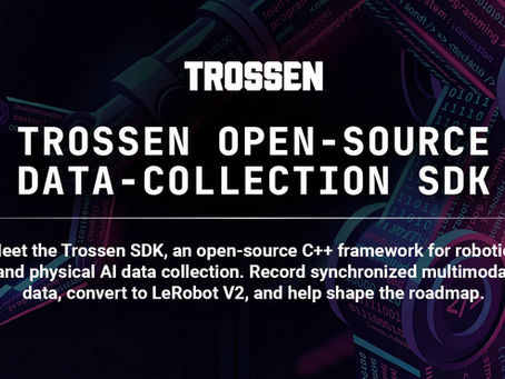 Introducing the Trossen SDK: Open-Source Robotics Data Collection for Physical AI