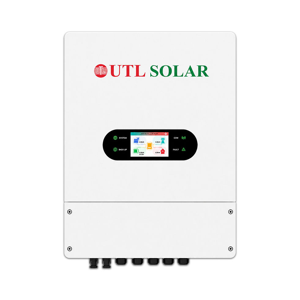 Component photograph for Solarware UTL HYB-5-GXLS2 Pro + 51.2V 100Ah Lithium Battery Combo — main image