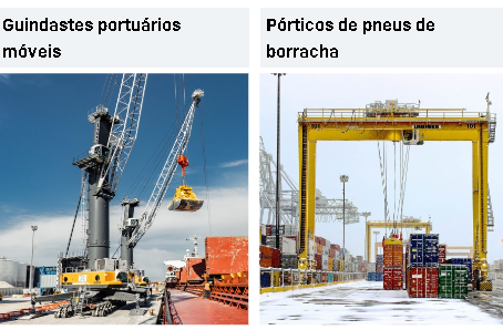 MÁQUINAS E EQUIPAMENTOS - TERMINAIS PORTUÁRIOS