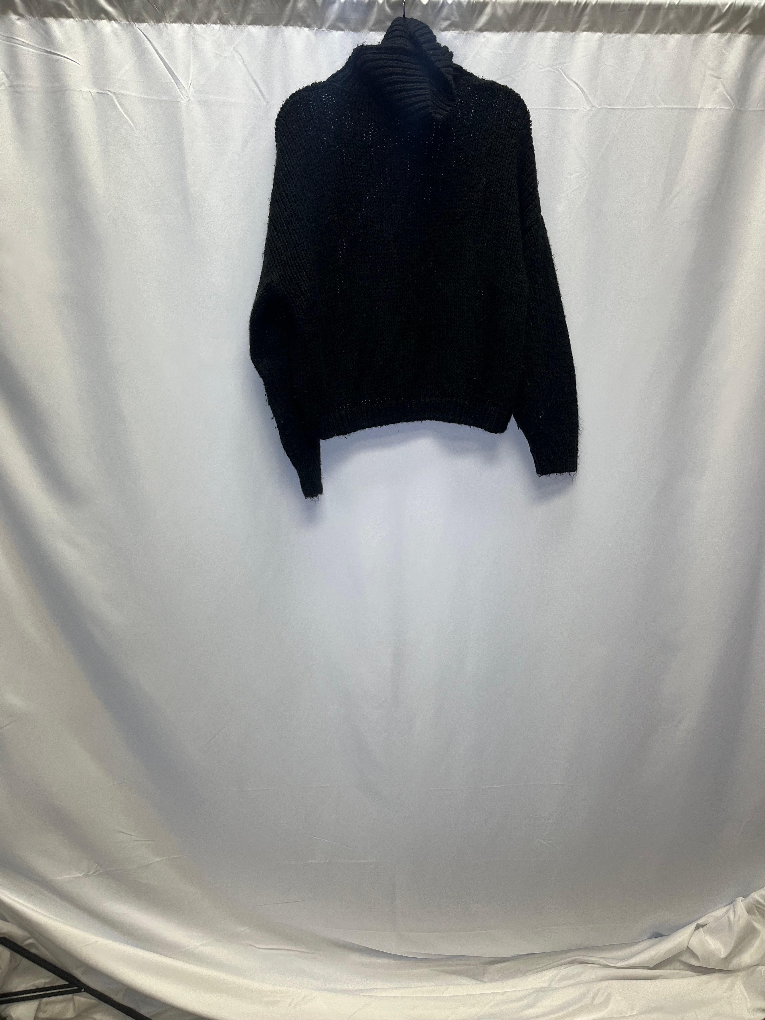 Black Turtleneck Sweater M