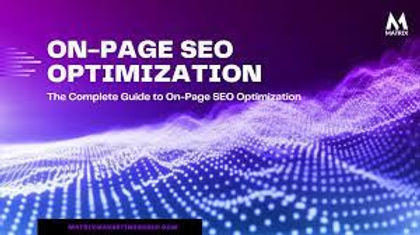 On-page SEO Services