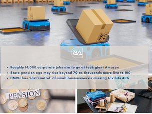 AI冲击:美国今年裁员或超百万！英国养老金延迟至70岁？四成小企业拖欠税款
