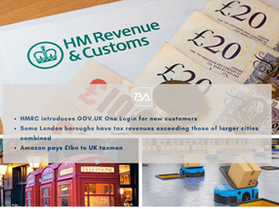 伦敦行政区税收超大型城市总和！亚马逊向英国缴税10亿英镑！HMRC推出快捷登录数字服务
