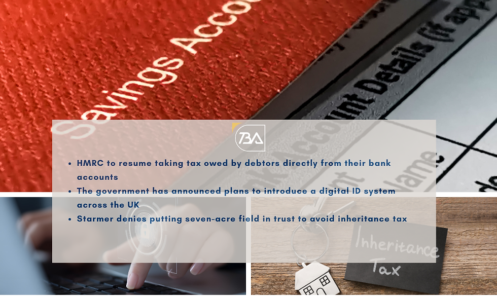 UK to Introduce Digital ID! HMRC Restarts Mandatory Debt Recovery! PM Starmer Caught in Land Trust Tax Avoidance Row