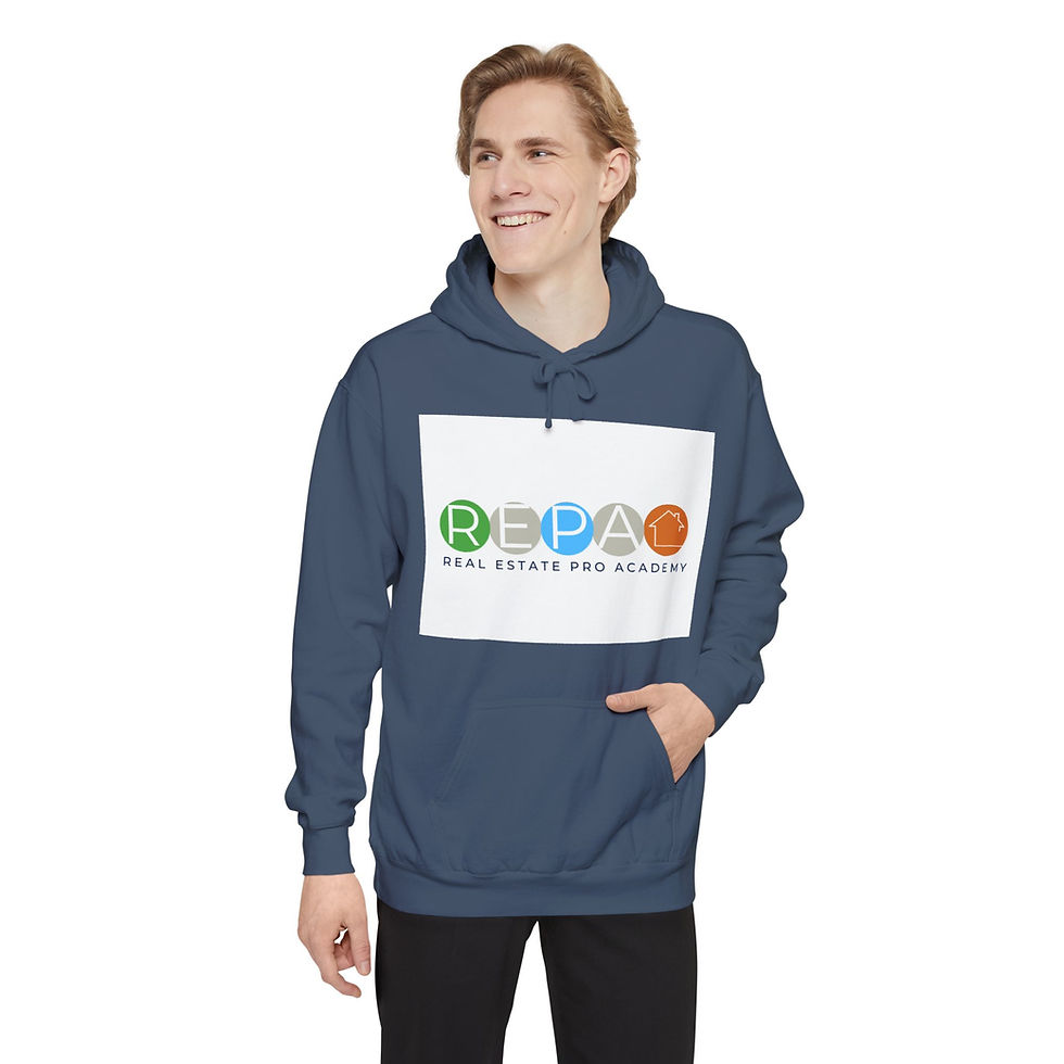 Thumbnail: REPA Real Estate Pro Academy Hoodie — Logo Pullover Sweatshirt