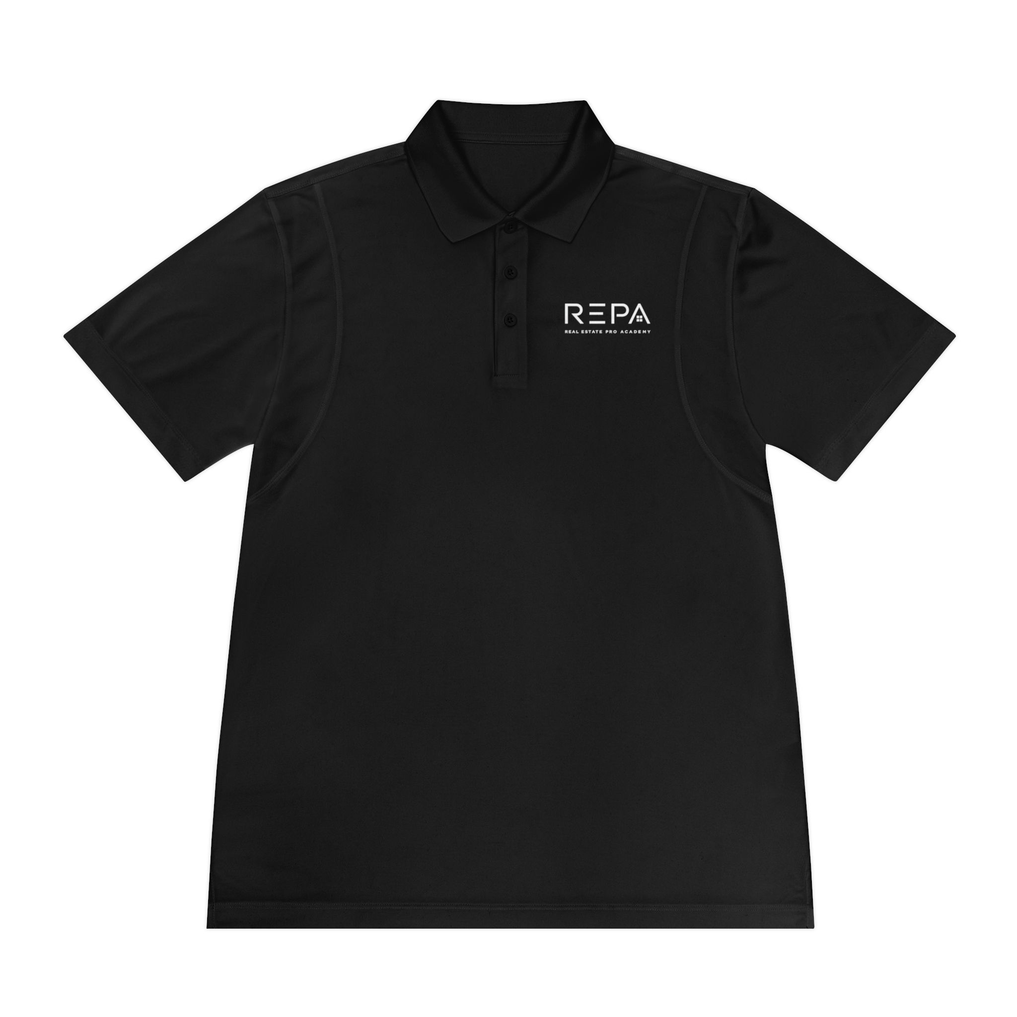 Men's Performance Polo — REPA "Educate. Empower. Elevate."